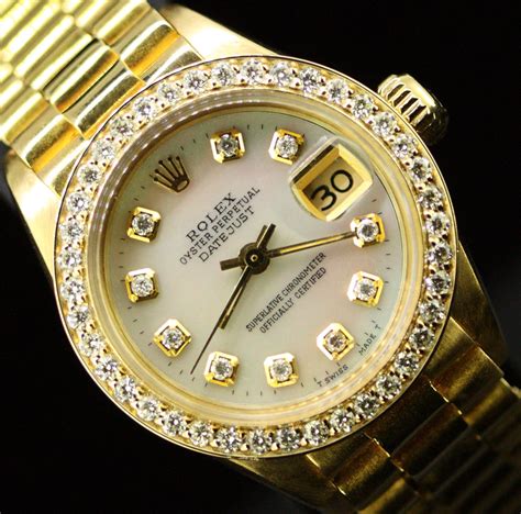 Rolex Datejust Diamant horloges 